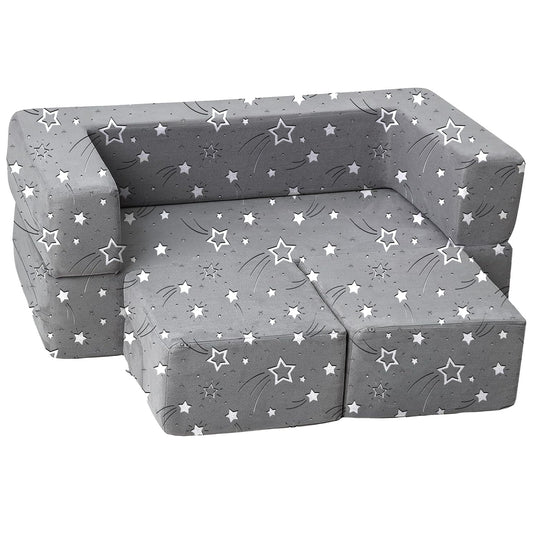 Shooting Stars Glow in the Dark 4PC Nugget Couch